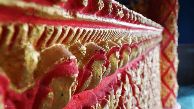 chùa khmer, du lich an giang, điểm đến an giang, ngôi chùa khmer hơn 140 năm tuổi ở an giang