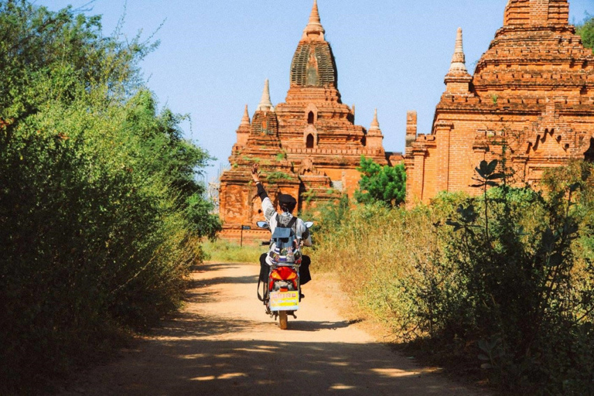 du lịch bagan, du lịch myanmar, du lịch yangon, kinh nghiệm đi myanmar, điểm đến myanmar, tiếng vó ngựa len lỏi giữa những khu đền ở myanmar
