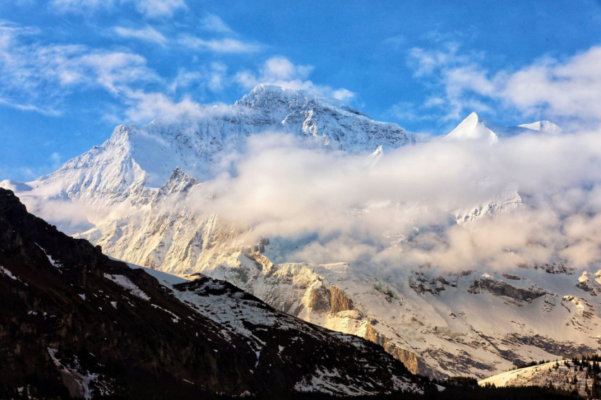 Nóc nhà châu Âu Jungfrau – kỳ quan tuyết trắng trên dãy Alps