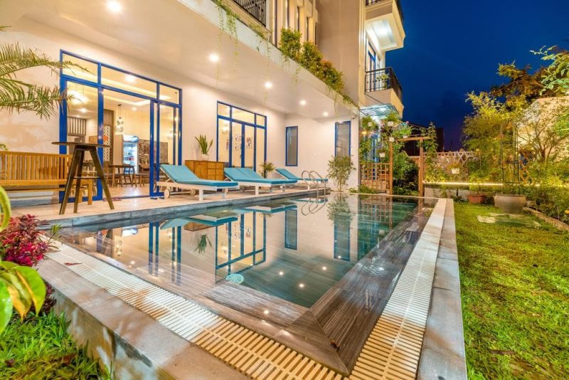 top 10 villa có hồ bơi riêng hội an tuyệt đẹp được yêu thích nhất