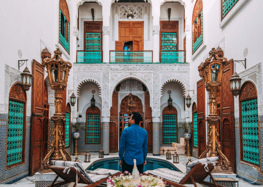 du lịch morocco, thành phố chefchaouen, thành phố chefchaouen morocco, xứ ‘nghìn lẻ một đêm’ morocco, vùng đất của các di sản thế giới