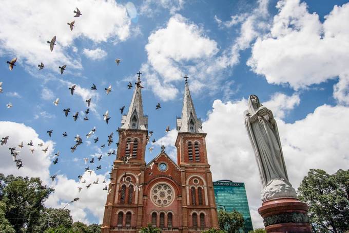 Những nhà thờ kiến trúc Pháp nổi tiếng ở Việt Nam
