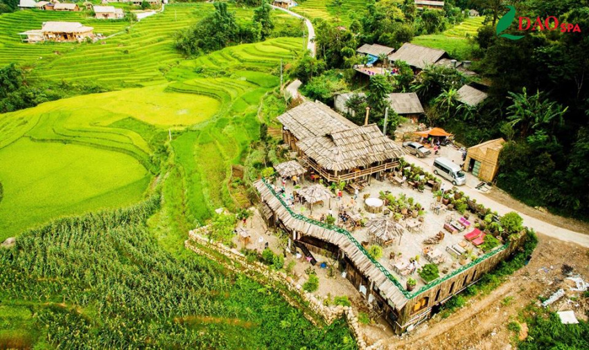 bản tả van, du lịch sapa, khách sạn sapa, tour sapa giá rẻ, điểm đến sapa, du lịch sapa trải nghiệm tắm lá thuốc ngắm ruộng bậc thang tại lá dao spa & coffee house