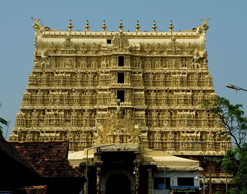 ấn độ, du lịch ấn độ, thăm quan ấn độ, đền sree padmanabhaswamy, nơi dát 680 kg vàng, chứa kho báu nghìn tỷ usd