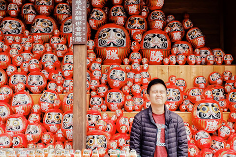 chùa katsuo, du lịch osaka, du lịch tokyo, ghé nhật bản thăm ngôi chùa chứa hàng nghìn búp bê daruma
