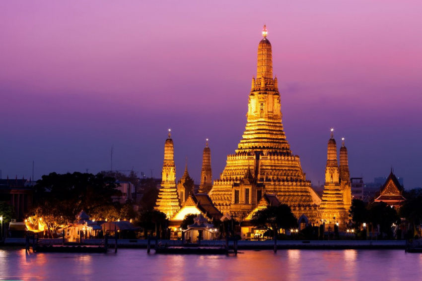 chùa wat arun, du lịch bangkok, khách sạn bangkok, ngôi chùa tuyệt đẹp ở thái lan được giới trẻ rần rần check-in