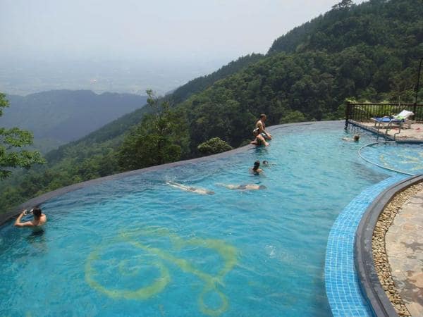 review belvedere resort tam đảo có bể bơi sang chảnh bậc nhất