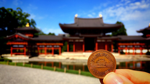 chùa byodoin kyoto, du lịch kyoto, du lịch tokyo, thành phố uji, ngôi chùa in trên đồng tiền 10 yen của nhật