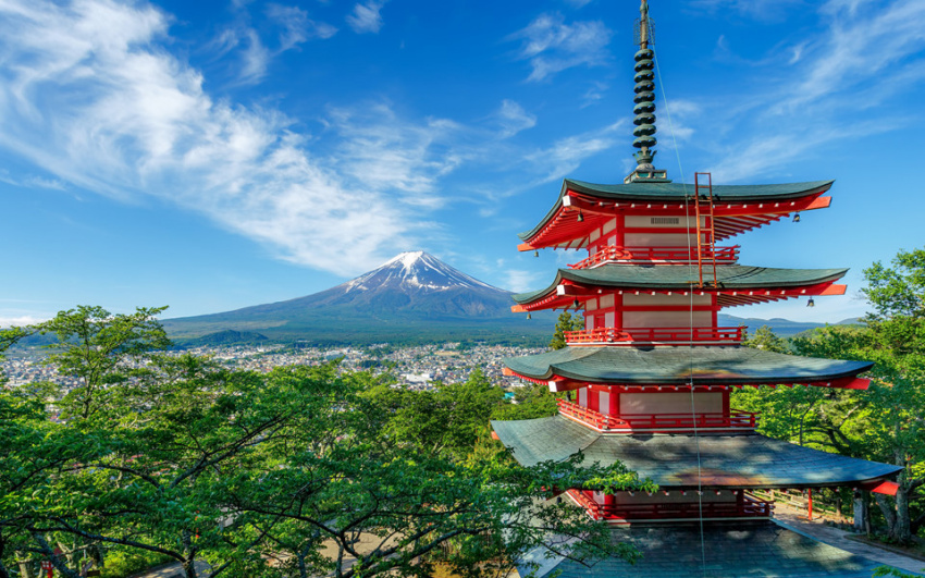du lịch tokyo, núi phú sĩ, vườn hoa tử đằng, điểm đến 2019, những danh thắng chứng minh nhật bản là đất nước đáng ghé thăm