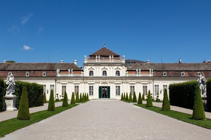 cung điện belvedere, du lịch ảo, thủ đô áo, thủ đô vienna, cung điện nơi đường yên và la tấn tổ chức đám cưới trong mơ