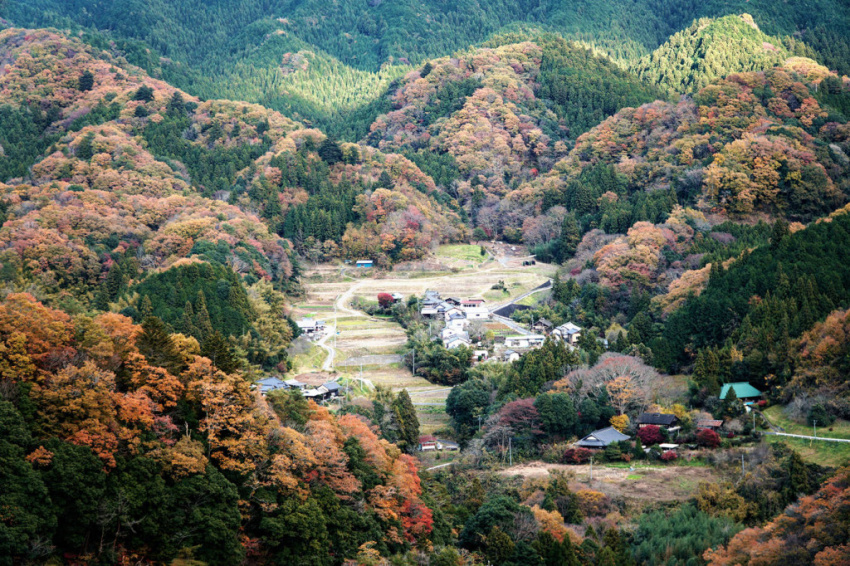 Mùa thu đủ sắc màu ở miền bắc nước Nhật