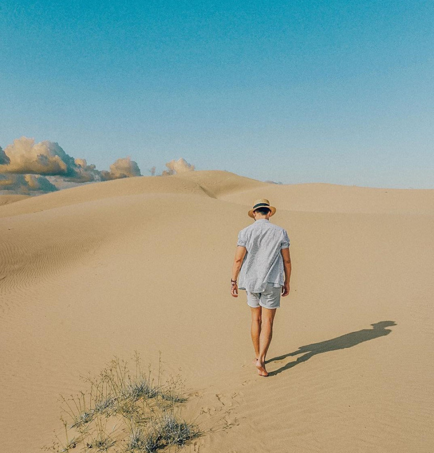 du lich binh thuan, đồi cát, đồi cát quang phú, khám phá 6 tiểu sa mạc tuyệt đẹp qua ảnh check-in của giới trẻ việt