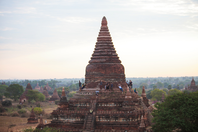 du lịch bagan, du lịch myanmar, khách sạn myanmar, kinh nghiệm đi myanmar, điểm đến myanmar, bình minh nhuốm màu huyền bí trên miền đất phật