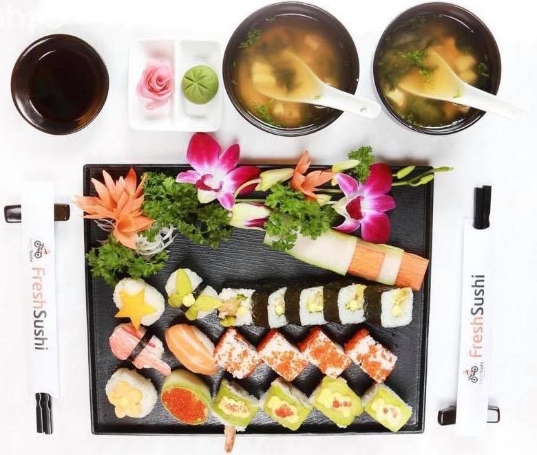 ẩm thực hà nội, du lịch hà nội, miền bắc, review 12 nhà hàng sushi ngon nhất tại hà nội năm 2022