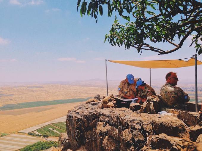 biên giới syria, du lịch israel, quán cà phê trên mây mang tên kofi annan ở israel