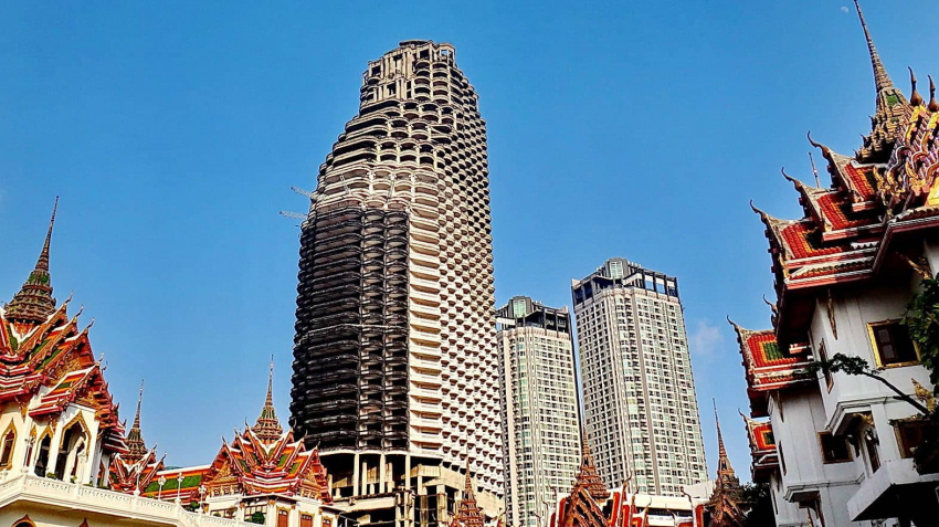 du lịch đà lạt, tây nguyên, sathorn unique – tòa tháp ma sừng sững giữa lòng bangkok