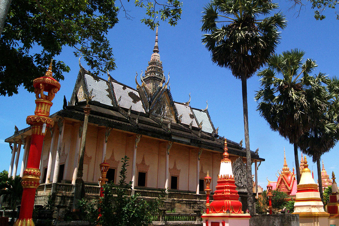 bạc liêu, ngôi chùa có kiến trúc angkor ở bạc liêu