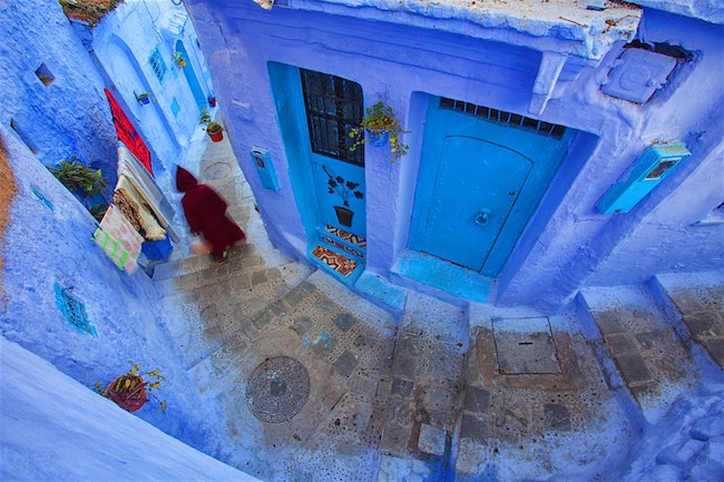chefchaouen, du lịch chefchaouen, du lịch morocco, lạc vào mê cung xanh đẹp mê hồn xứ “nghìn lẻ một đêm” morocco