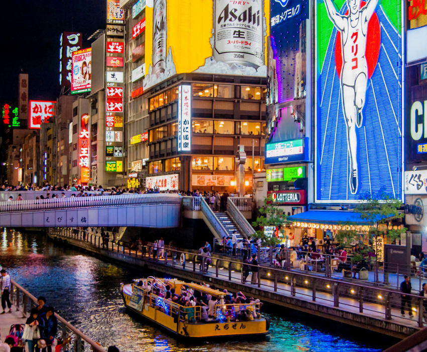 du lịch osaka, du lịch tokyo, những lý do bạn phải tới osaka một lần trong đời