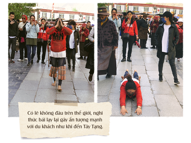 Ấn tượng nghi thức ‘tam bộ ngũ thể nhập địa’ ở Tây Tạng