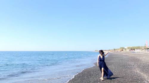 Cô gái Hà Nội đi từ thất vọng đến bất ngờ khi ghé Santorini