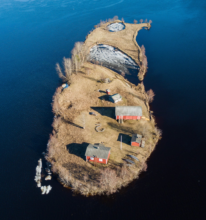 Đảo ‘bốn mùa’ Phần Lan đẹp mê hồn nhìn từ trên cao