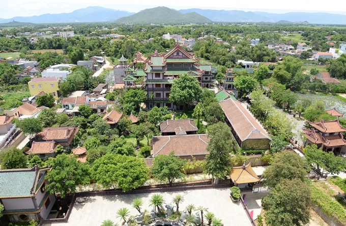 Ngôi chùa rợp bóng cây giữa đất võ Bình Định