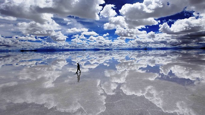 Salar de Uyuni – ‘Mặt gương muối’ lớn nhất thế giới ở Bolivia