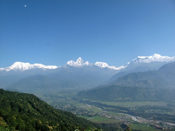 dãy himalaya, du lịch nepal, núi fish tail, thủ đô kathmandu, đến sarangkot ngắm bình minh trên dãy himalaya