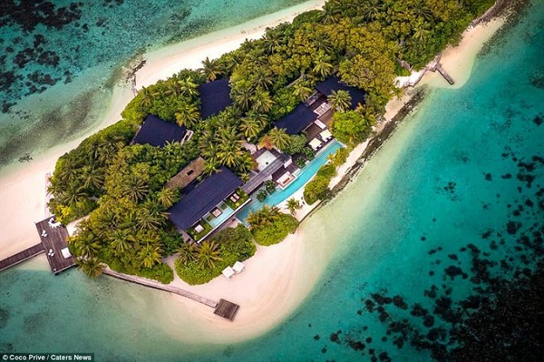 coco prive maldive, du lịch maldives, khách sạn maldives, maldives, resort maldives, tour du lịch maldives, điểm đến maldives, resort biệt lập hơn 45.000 usd một đêm ở maldives