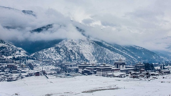 Bhutan đẹp như tiên cảnh vào mùa đông