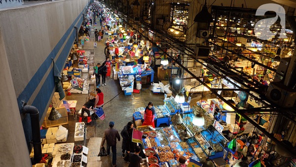 du lịch nhóm, du lịch seoul, hàn quốc, đi seoul mà mê hải sản, nhất định phải đến chợ norangjin