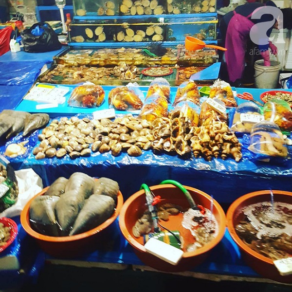 du lịch nhóm, du lịch seoul, hàn quốc, đi seoul mà mê hải sản, nhất định phải đến chợ norangjin