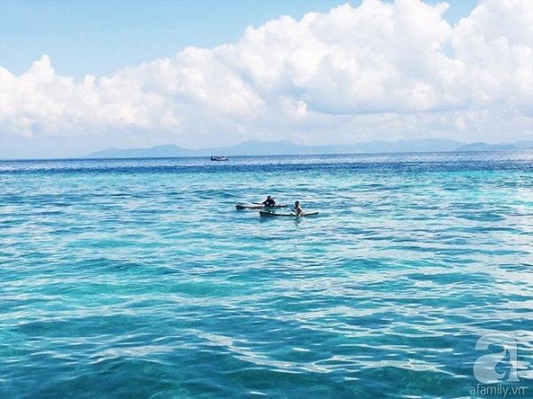Cô gái Việt đến đảo thiên đường Sipadan bơi cùng cá mập, ở resort hạng sang, ăn buffet xả láng cả tuần với 12 triệu