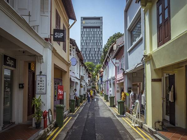 du lịch singapore, haji lane singapore, khách sạn singapore, nào ta cùng selfie ở haji lane