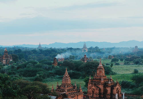 Cuộc đuổi bắt hoàng hôn và bình minh ở Bagan