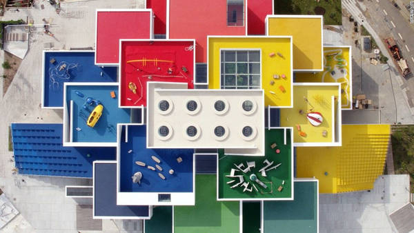 Tòa nhà Lego khổng lồ ở Đan Mạch