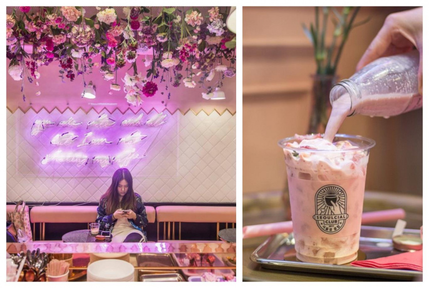 Check-in 4 tiệm cà phê ngập sắc hồng ở Bangkok