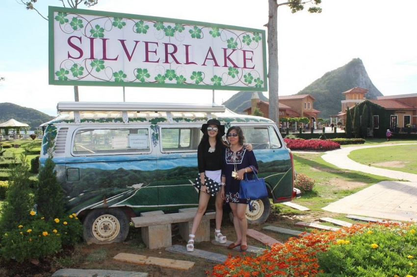 Du lịch Pattaya khám phá vườn nho Silverlake