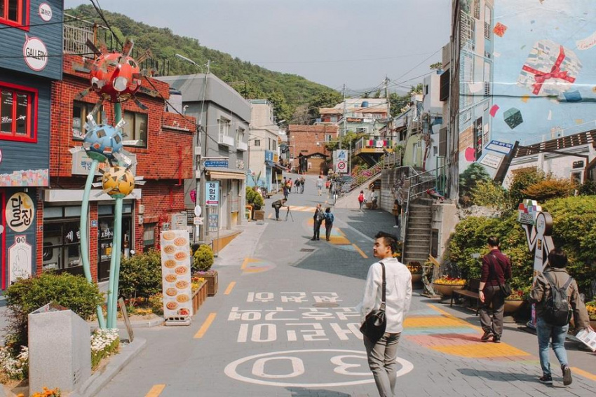 Gamcheon, làng bích hoạ nổi tiếng của Hàn Quốc