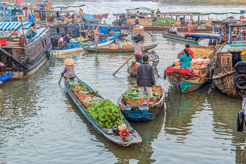 Chợ nổi, nét đặc trưng miền sông nước Việt Nam