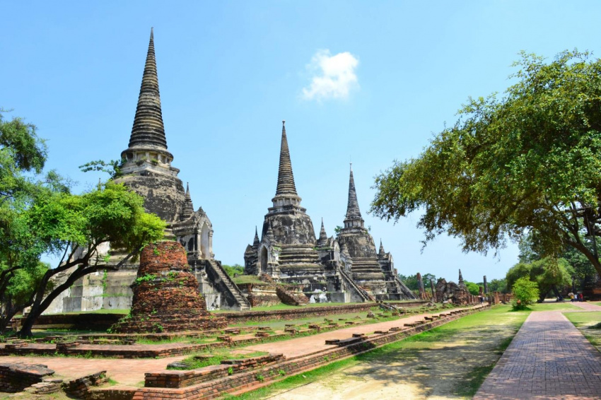 Ngược dòng quá khứ về Ayutthaya, cố đô xinh đẹp của Thái Lan