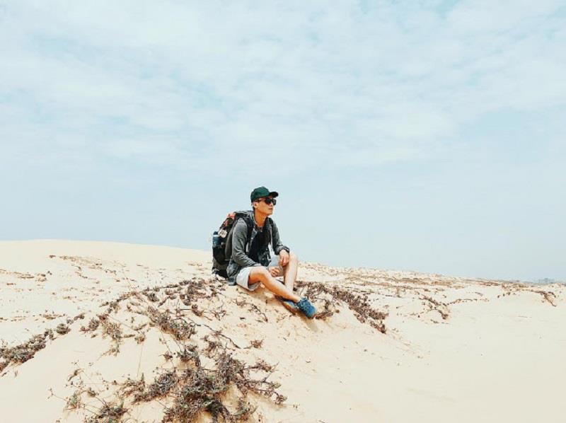 Sa mạc thu nhỏ của Quảng Bình, cồn cát Quang Phú