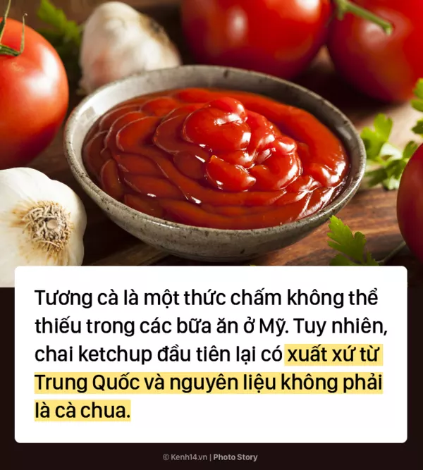 Không phải cà chua, ruột cá mới là nguyên liệu ban đầu của ketchup