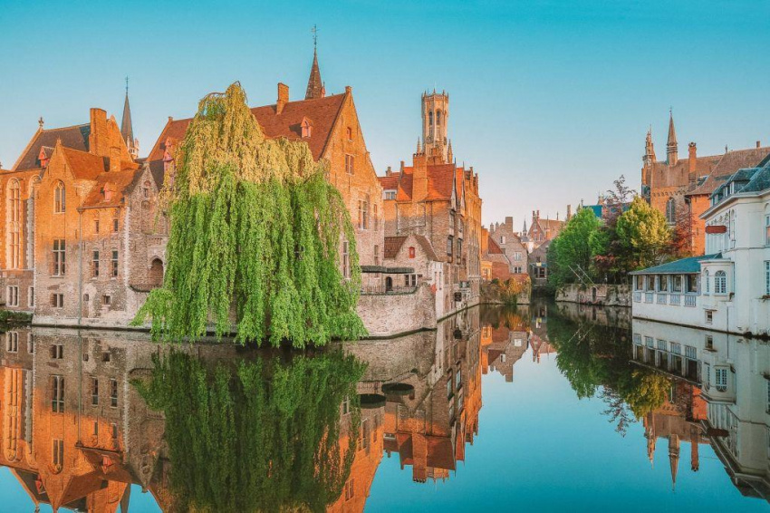 Top những thành phố là điểm đến du lịch hàng đầu của Bỉ