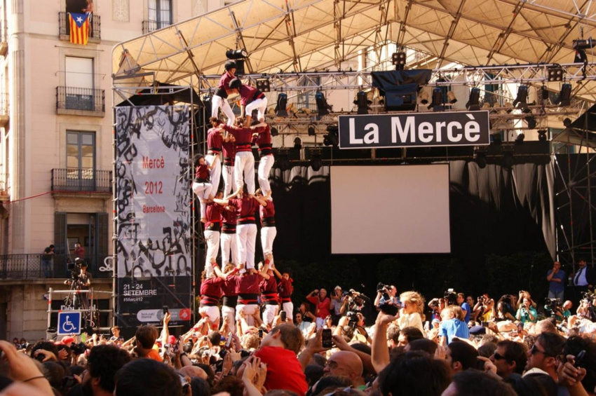 Lễ hội La Merce, bữa tiệc đường phố độc đáo của người Tây Ban Nha