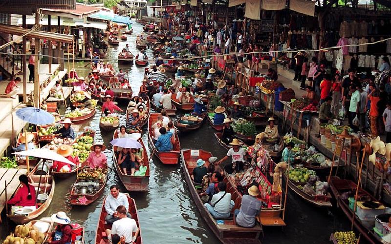Khám phá những chợ nổi ấn tượng của Đông Nam Á