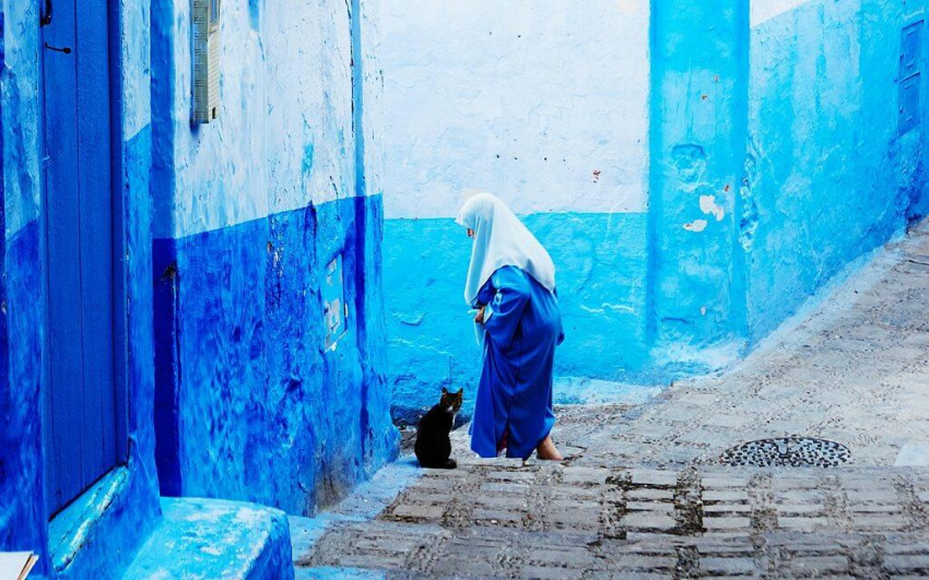 Thành phố xanh Chefchaouen của Morocco