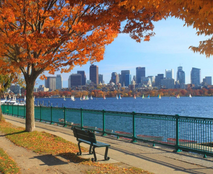 Ngắm mùa thu tại Boston, thủ đô tri thức của nước Mỹ
