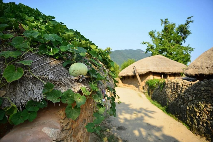 Làng Naganeupseong nấm lùn độc nhất của Hàn Quốc